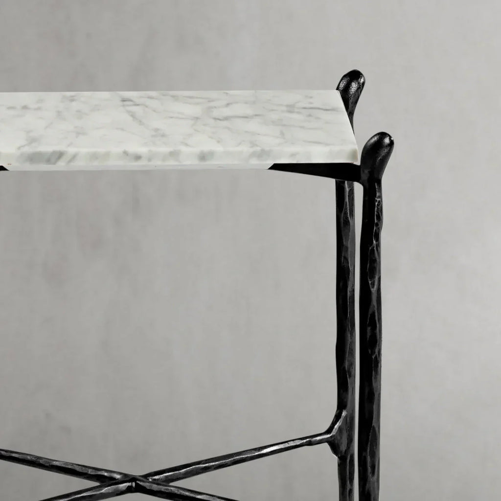 Thomson Square Marble Side Table