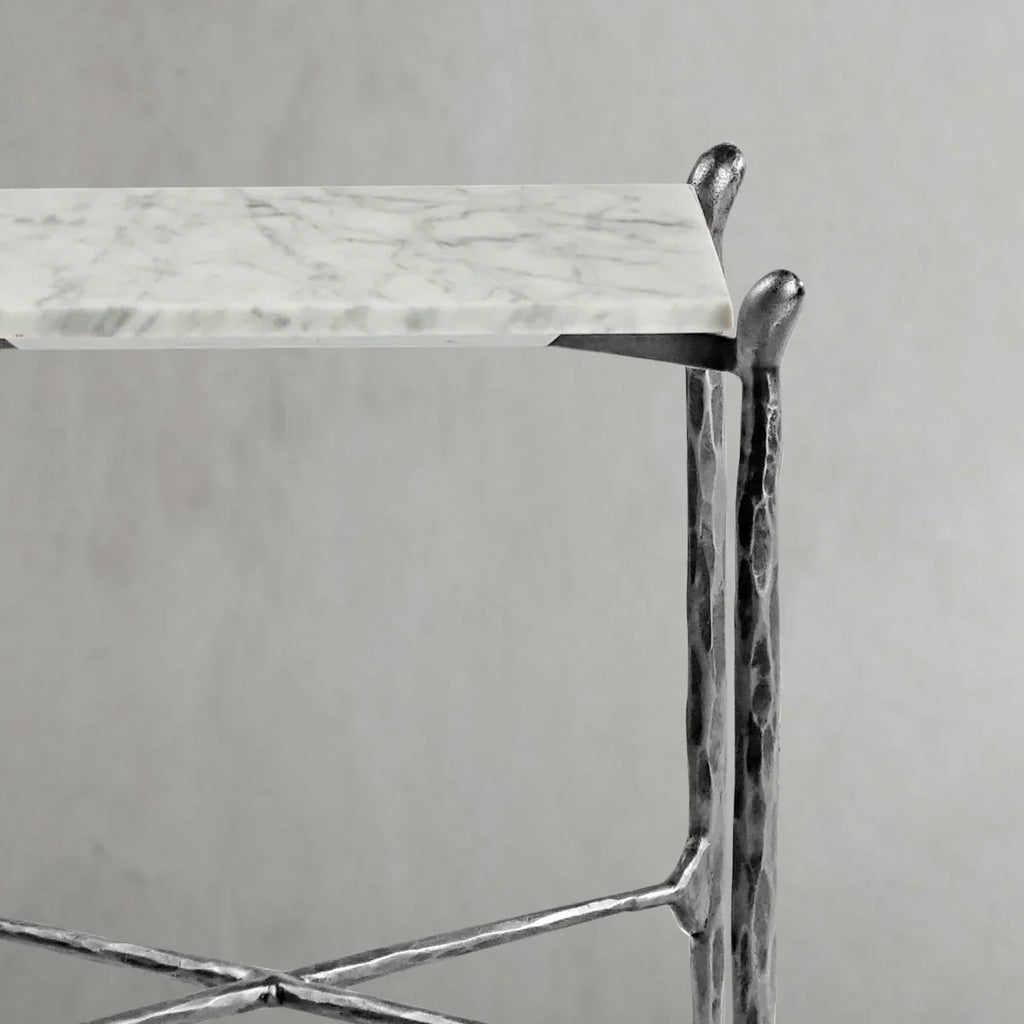 Thomson Square Marble Side Table
