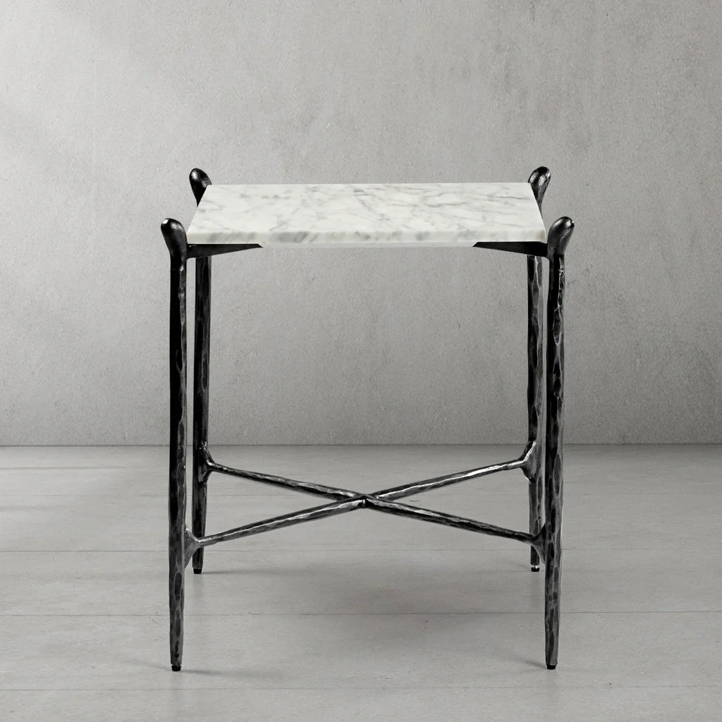 Thomson Square Marble Side Table