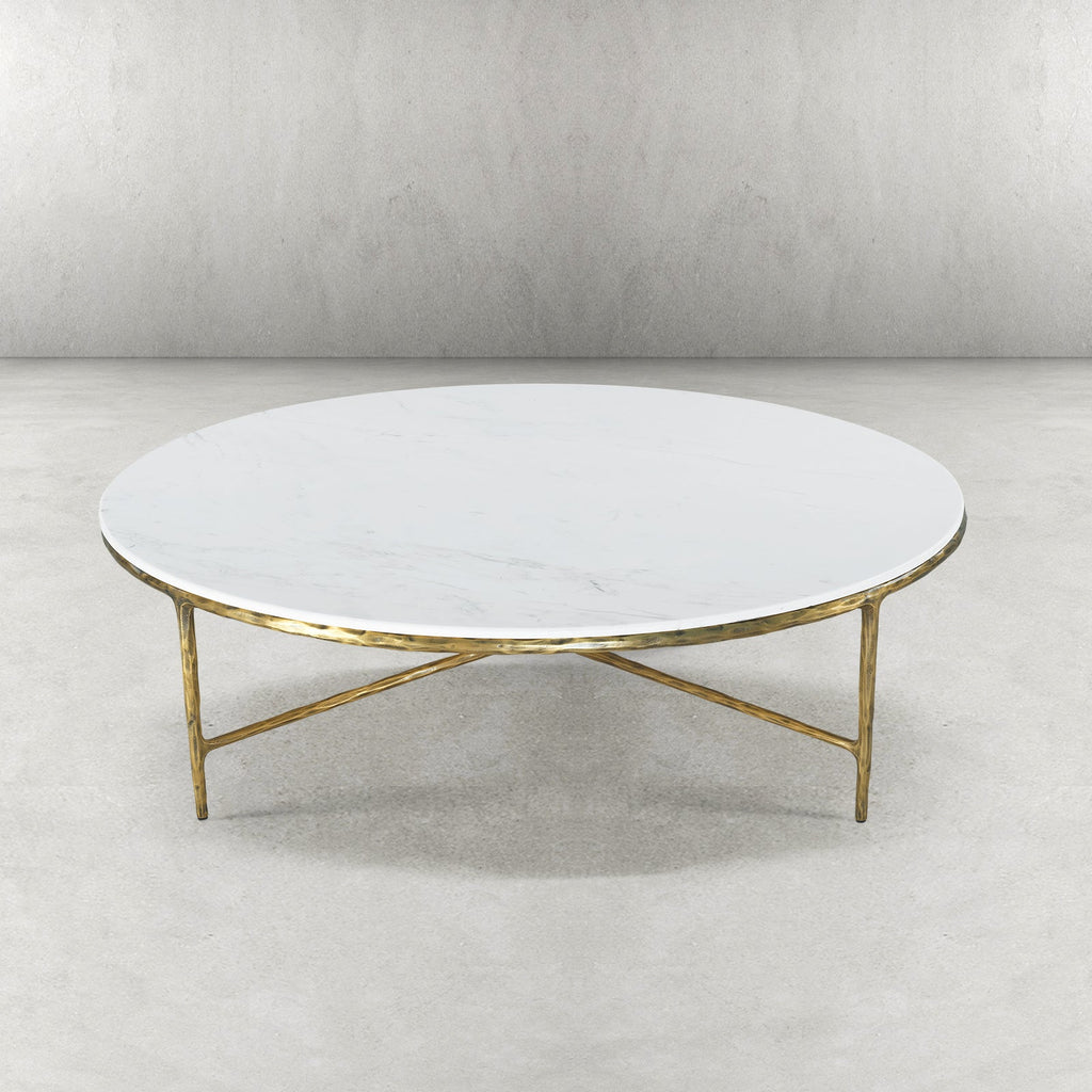 Thomson Marble Round Coffee Table 55"D