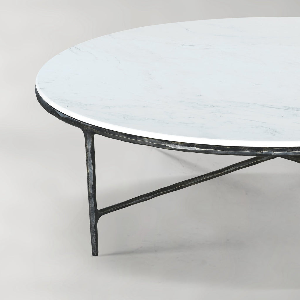 Thomson Marble Round Coffee Table 55"D