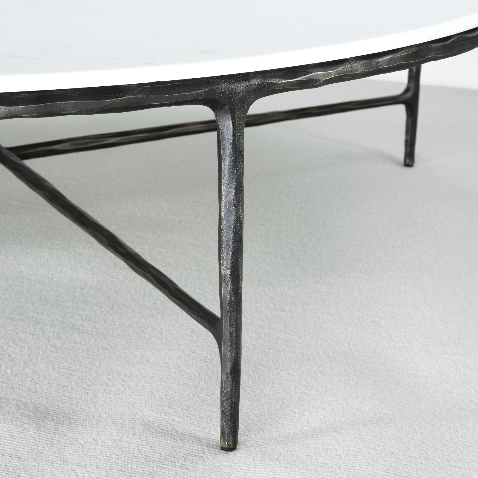 Thomson Marble Round Coffee Table 55"D