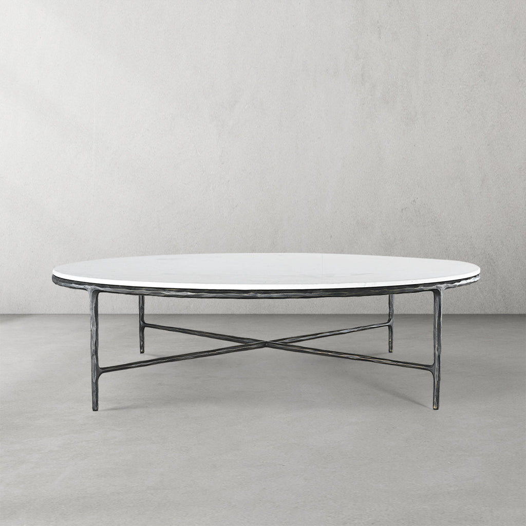 Thomson Marble Round Coffee Table 55"D