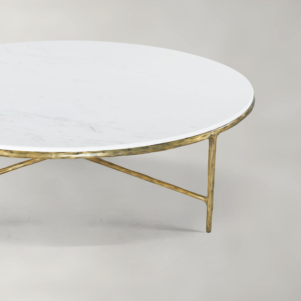 Thomson Marble Round Coffee Table 55"D
