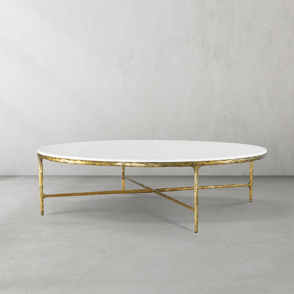 Thomson Marble Round Coffee Table 55"D