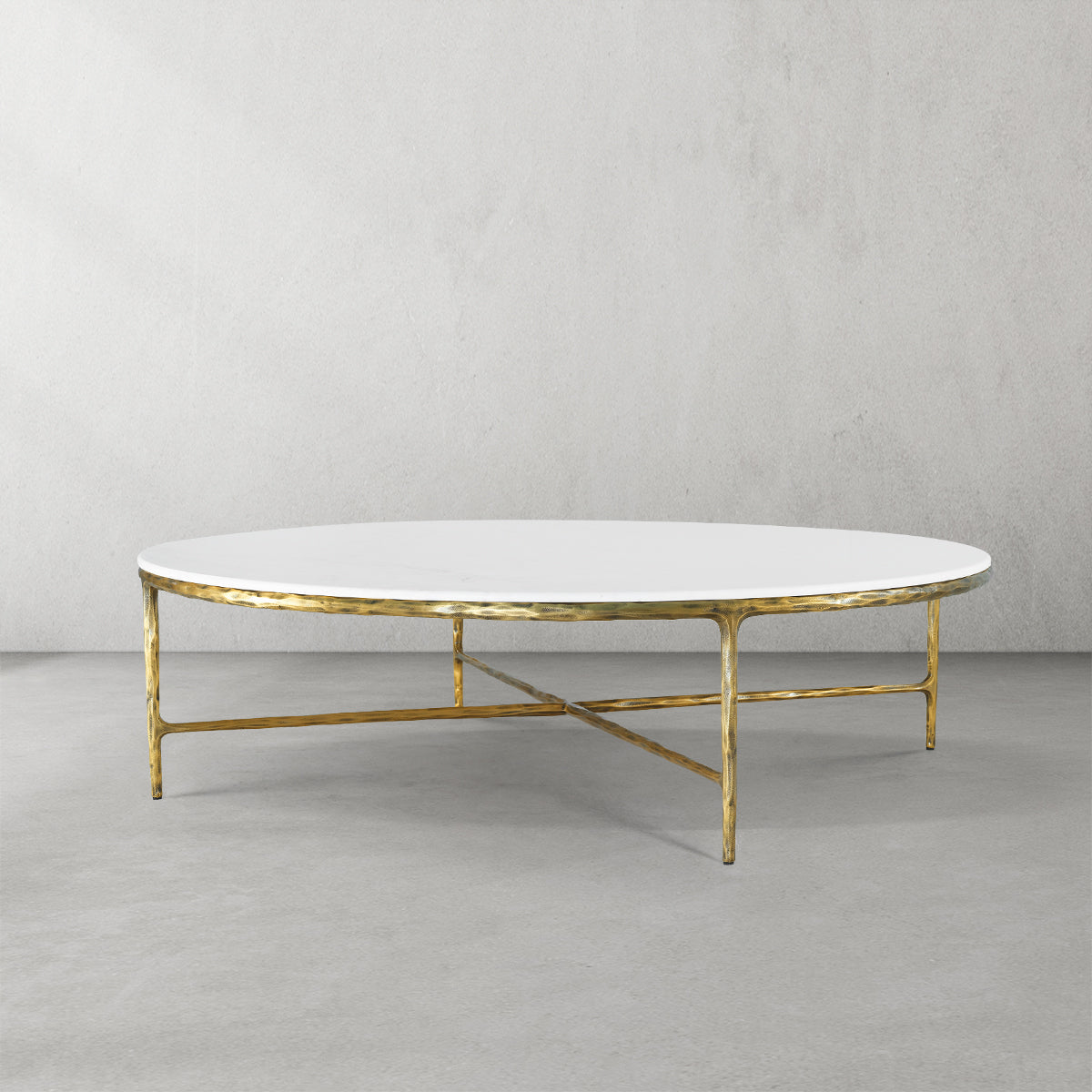 Thomson Marble Round Coffee Table 55"D