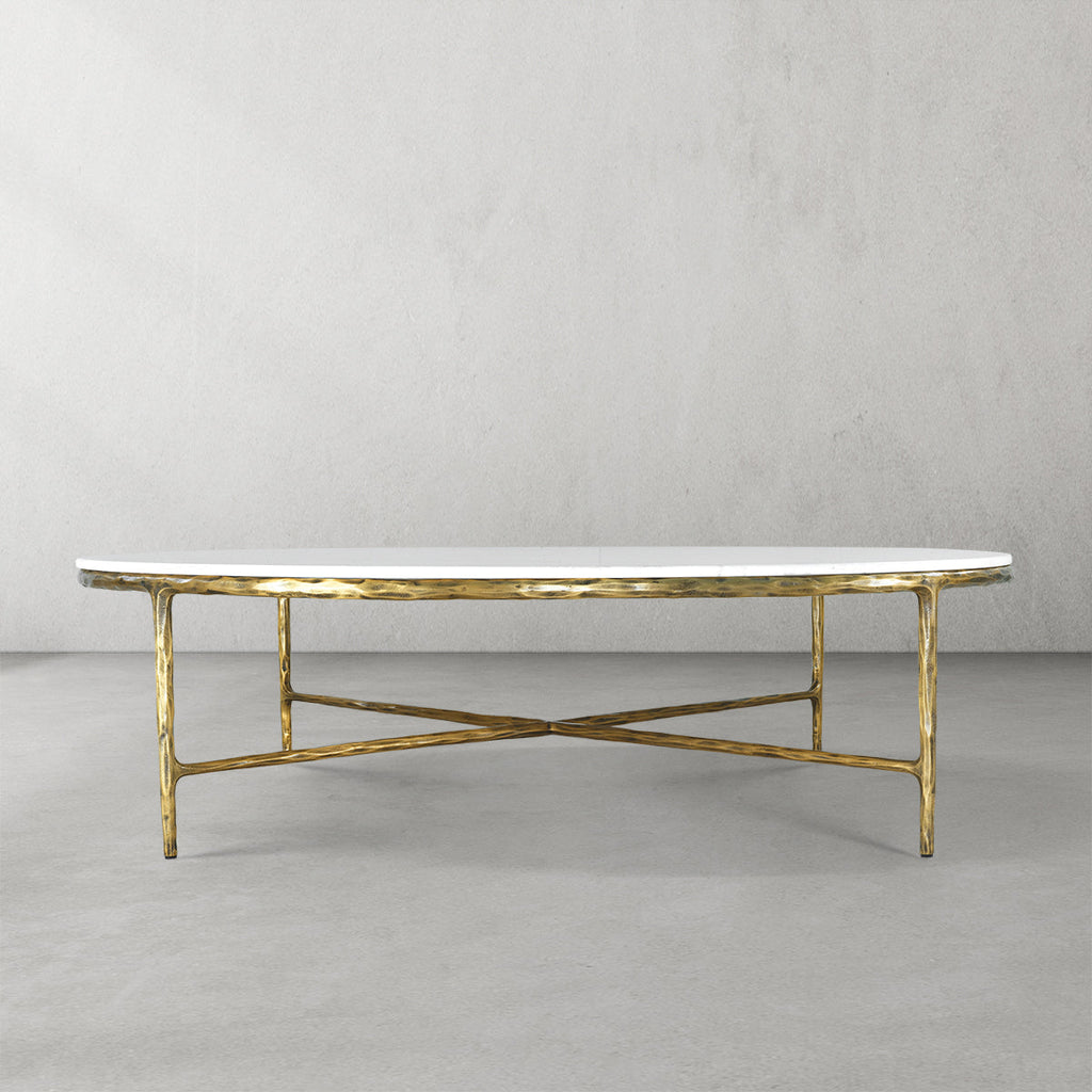 Thomson Marble Round Coffee Table 55"D