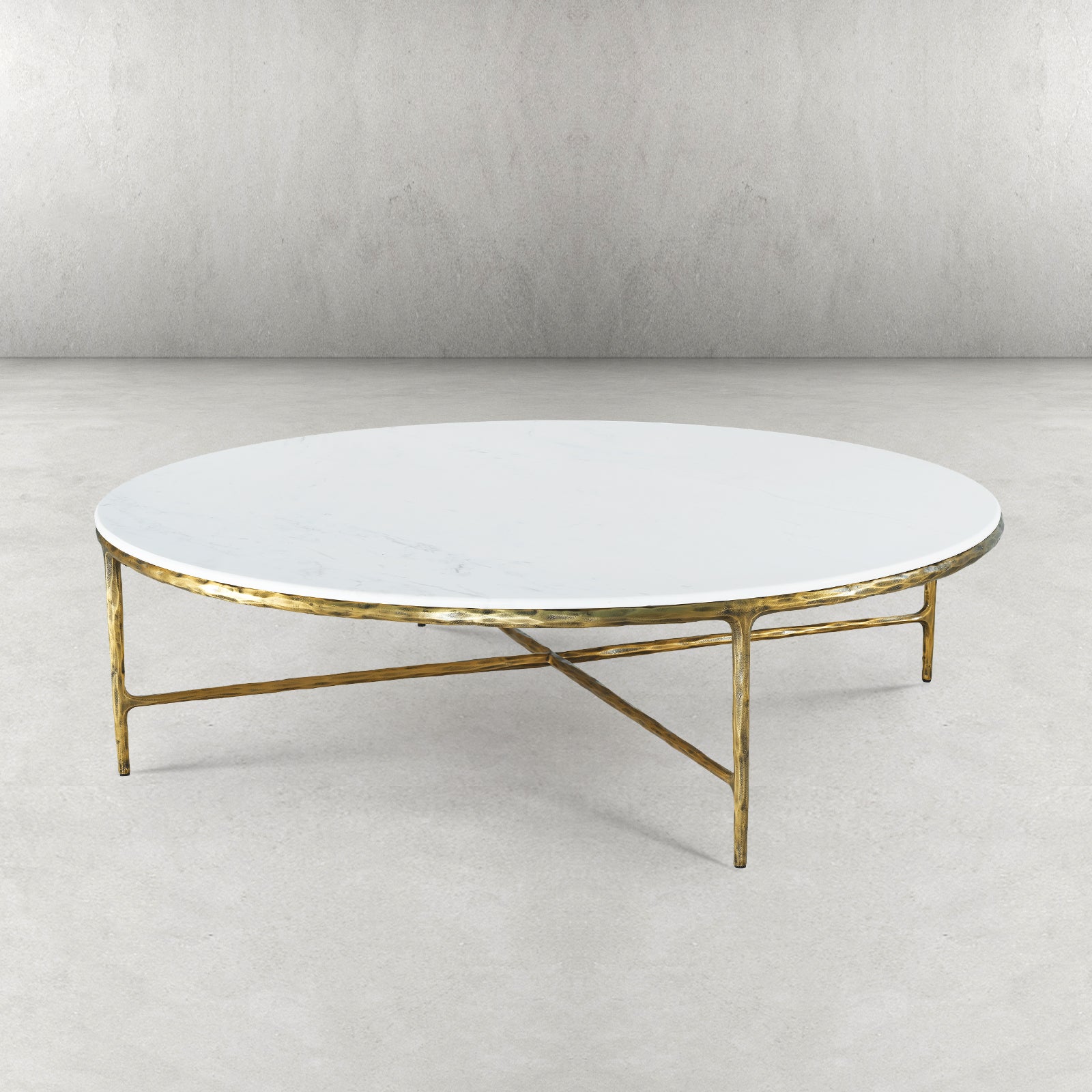 Thomson Marble Round Coffee Table 55"D