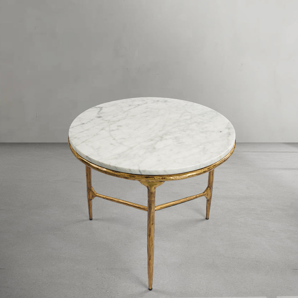 Thomson Marble Round Side Table