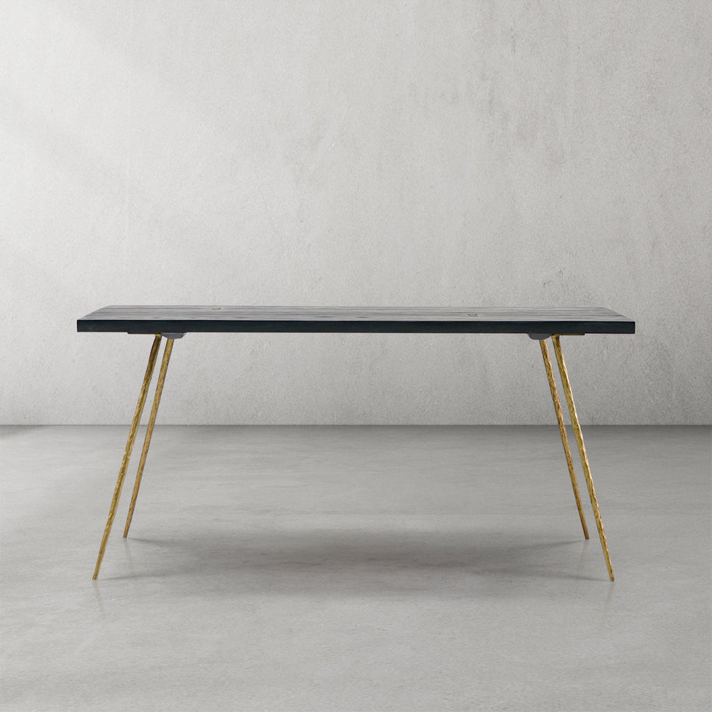 Thomson Vintage Style Metal Frame Dining Table