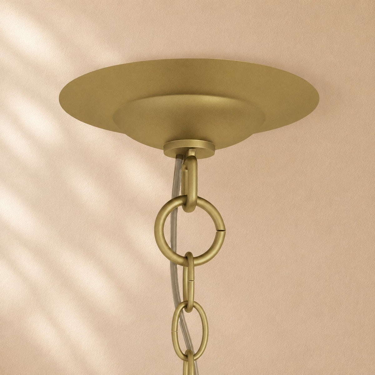 Vivien Glass Round Chandelier