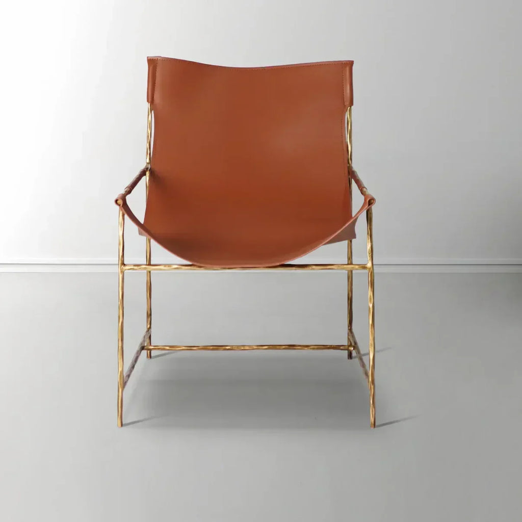 Thomson Brown Leather Lounge Chair