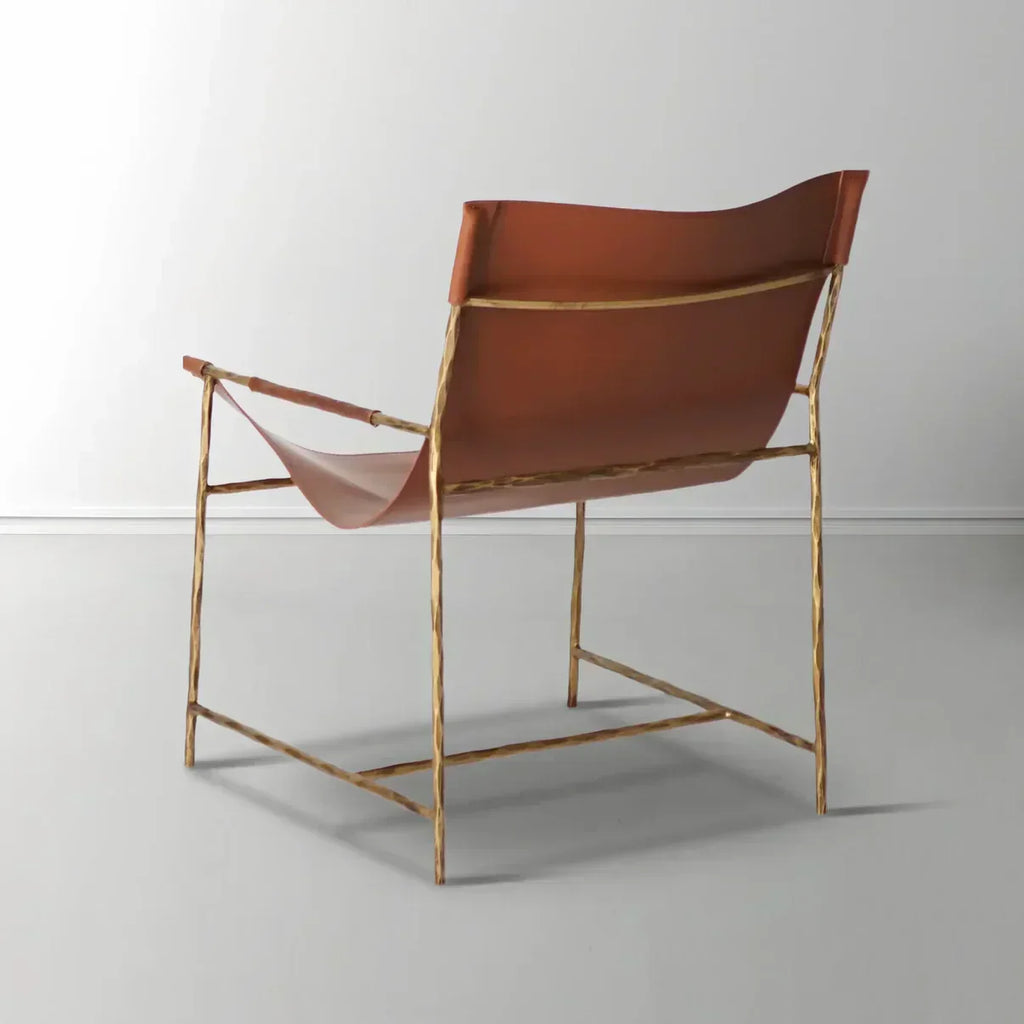 Thomson Brown Leather Lounge Chair