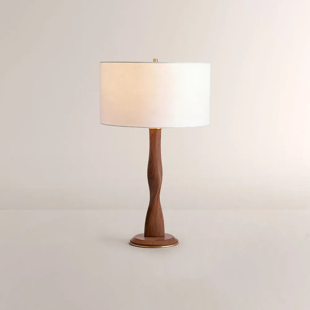 Hazel Wood Table Lamp