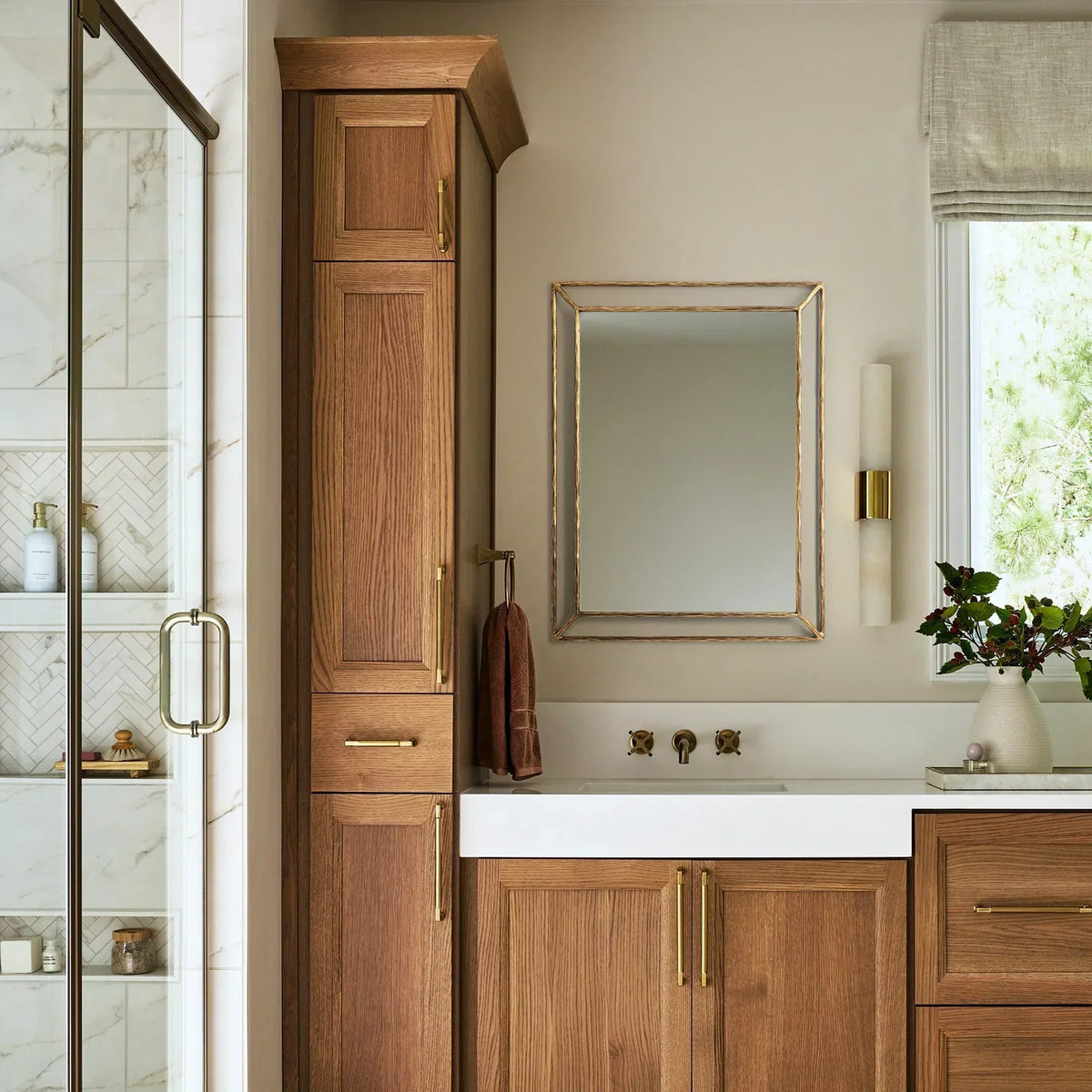 Thomson Open Beveled Mirror