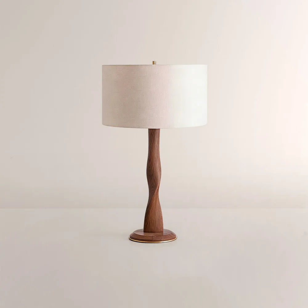 Hazel Wood Table Lamp