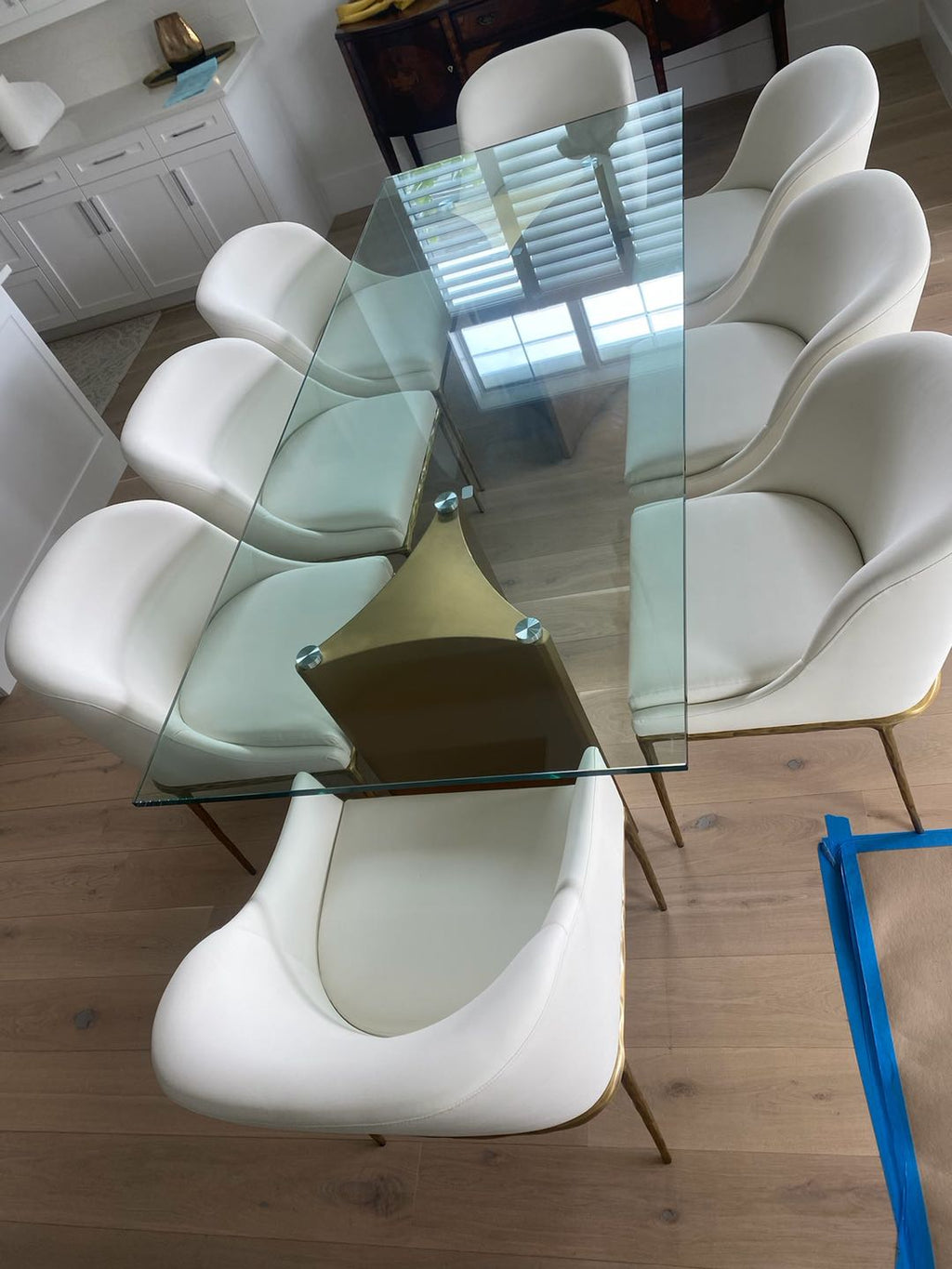 Thomson Slope Fabric Dining Armchair